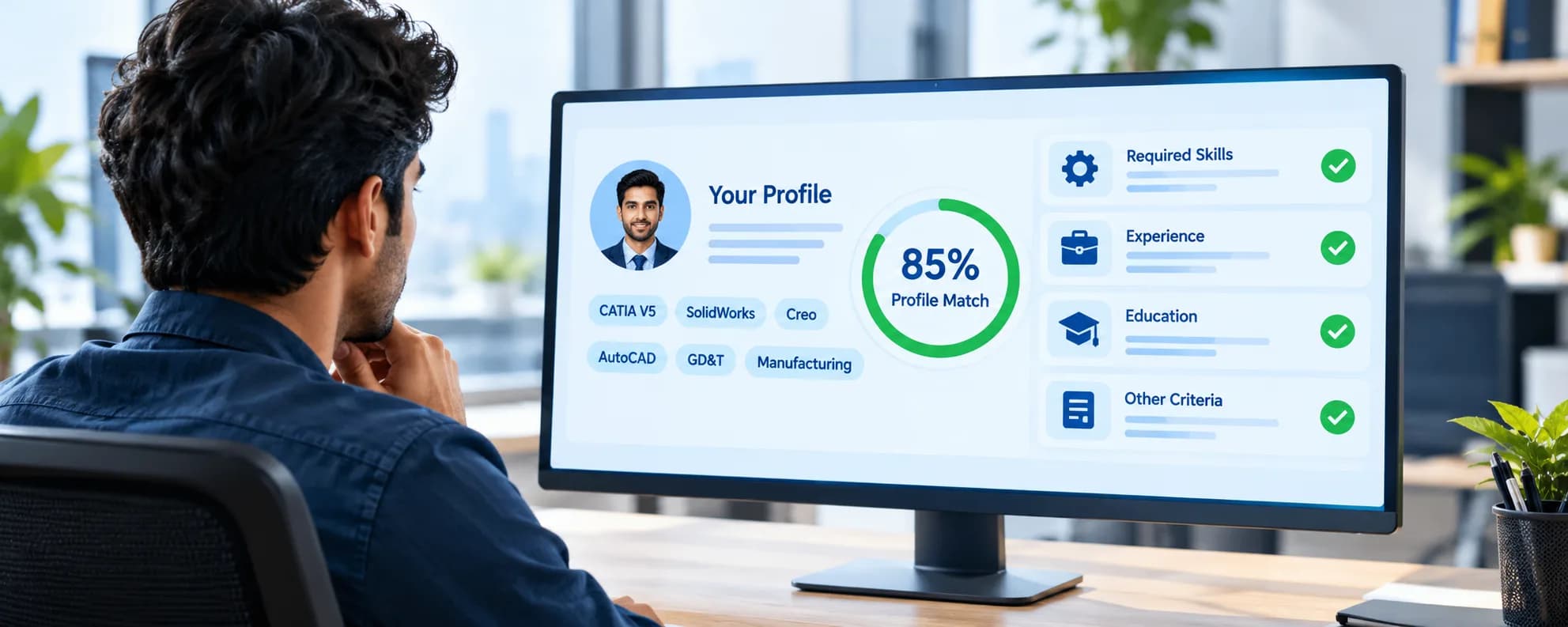 Know How Closely Your Profile Matches a Job  images